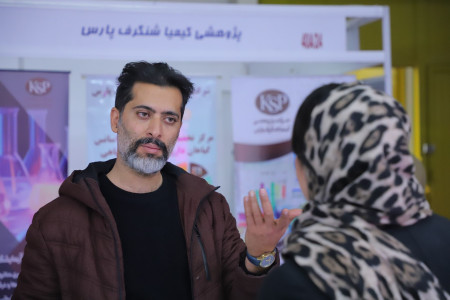 پاویون شبکه آزمایشگاهی کشور در سیزدهمین نمایشگاه تجهیزات «ایران‌ساخت» - روز چهارم