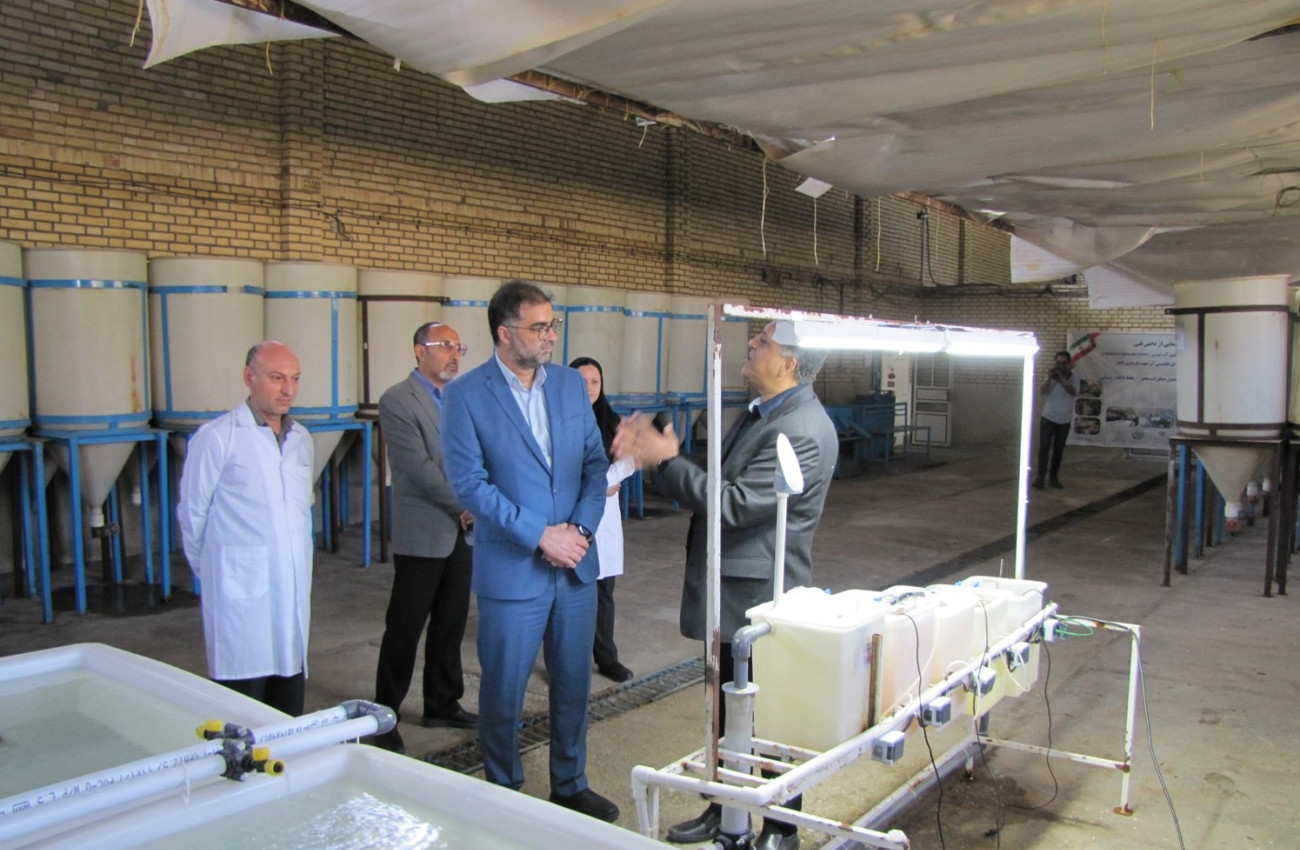 بازدید از مرکز تحقیقات آرتمیای کشور