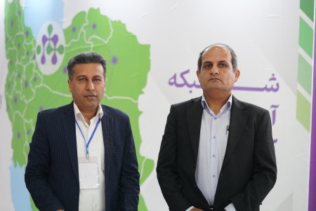 پاویون شبکه آزمایشگاهی کشور در سیزدهمین نمایشگاه تجهیزات «ایران‌ساخت» - روز دوم