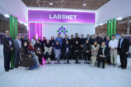 پاویون شبکه آزمایشگاهی کشور در سیزدهمین نمایشگاه تجهیزات «ایران‌ساخت» - روز چهارم