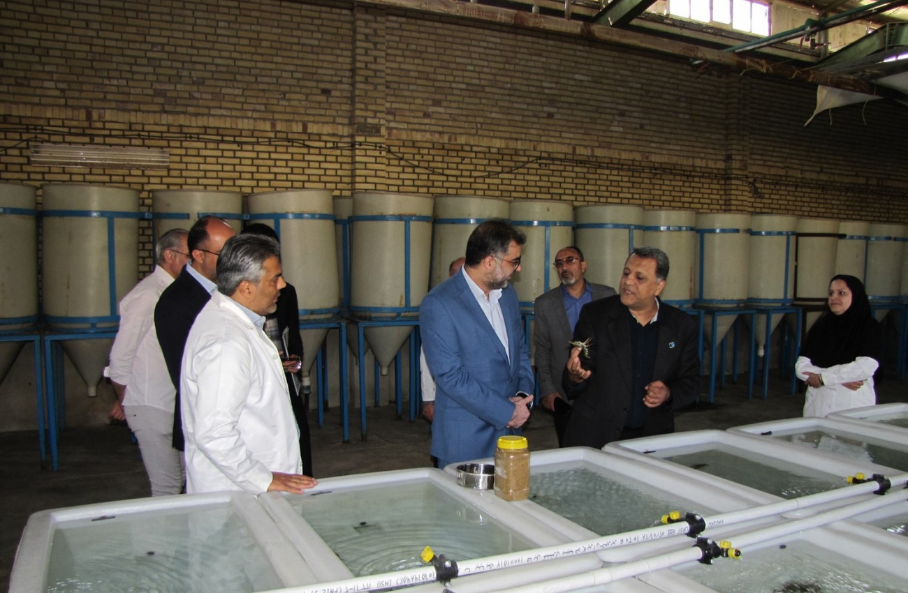 بازدید از مرکز تحقیقات آرتمیای کشور