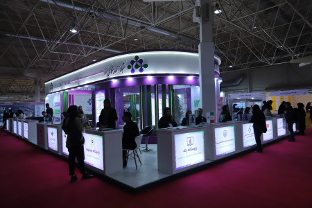 پاویون شبکه آزمایشگاهی کشور در سیزدهمین نمایشگاه تجهیزات «ایران‌ساخت» - روز چهارم