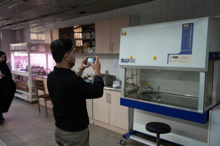 بازدید معلمین علوم تجربی پایه ابتدایی و مربیان پژوهش‌سراهای دانش‌آموزی از ظرفیت های آزمایشگاهی مستقر در سازمان پژوهش های علمی و صنعتی ایران