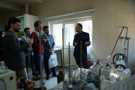 بازدید معلمین علوم تجربی پایه ابتدایی و مربیان پژوهش‌سراهای دانش‌آموزی از ظرفیت های آزمایشگاهی مستقر در سازمان پژوهش های علمی و صنعتی ایران