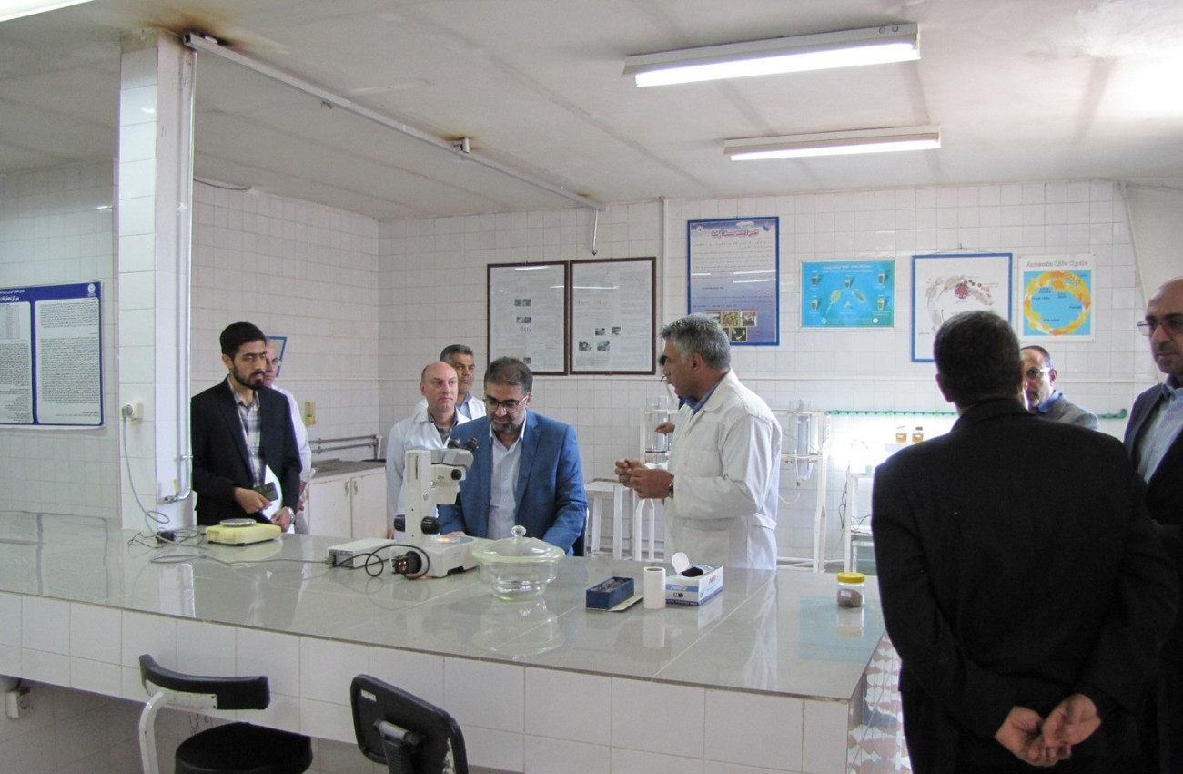 بازدید از مرکز تحقیقات آرتمیای کشور