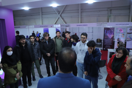 پاویون شبکه آزمایشگاهی کشور در سیزدهمین نمایشگاه تجهیزات «ایران‌ساخت» - روز چهارم