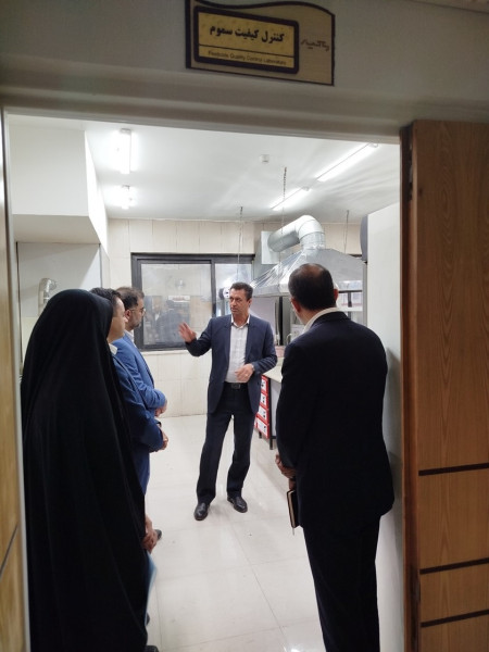 بازدید از مجموعه آزمایشگاه های شرکت معیار دانش پارس