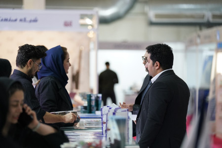 پاویون شبکه آزمایشگاهی کشور در سیزدهمین نمایشگاه تجهیزات «ایران‌ساخت» - روز دوم