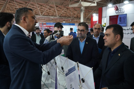 بازدید جناب آقای دکتر افشین معاون محترم علمی، فناوری و اقتصاد دانش بنیان ریاست جمهوری از پاویون شبکه آزمایشگاهی کشور در سیزدهمین نمایشگاه تجهیزات «ایران‌ساخت»