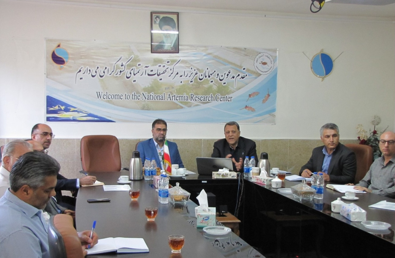بازدید از مرکز تحقیقات آرتمیای کشور