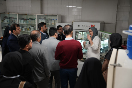 بازدید معلمین علوم تجربی پایه ابتدایی و مربیان پژوهش‌سراهای دانش‌آموزی از ظرفیت های آزمایشگاهی مستقر در سازمان پژوهش های علمی و صنعتی ایران