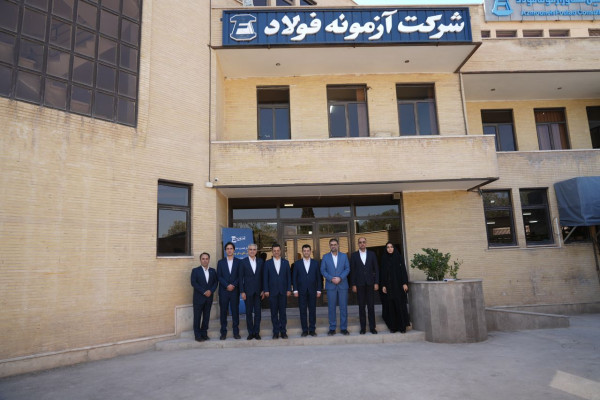 بازدید از مجموعه آزمایشگاه های شرکت مهندسین مشاور آزمونه فولاد