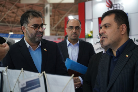 بازدید جناب آقای دکتر افشین معاون محترم علمی، فناوری و اقتصاد دانش بنیان ریاست جمهوری از پاویون شبکه آزمایشگاهی کشور در سیزدهمین نمایشگاه تجهیزات «ایران‌ساخت»