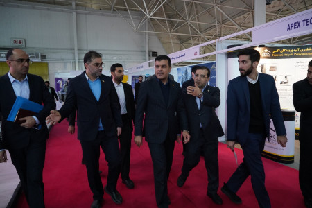 بازدید جناب آقای دکتر افشین معاون محترم علمی، فناوری و اقتصاد دانش بنیان ریاست جمهوری از پاویون شبکه آزمایشگاهی کشور در سیزدهمین نمایشگاه تجهیزات «ایران‌ساخت»