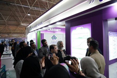 بازدید جناب آقای وحید جلیلی قائم مقام محترم رسانه ملی از پاویون شبکه آزمایشگاهی کشور در سیزدهمین نمایشگاه تجهیزات «ایران‌ساخت»