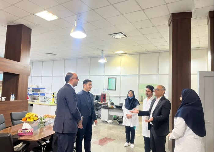 بازدید از مجموعه آزمایشگاه های پارک علم و فناوری استان گلستان