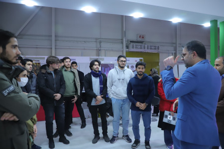 پاویون شبکه آزمایشگاهی کشور در سیزدهمین نمایشگاه تجهیزات «ایران‌ساخت» - روز چهارم