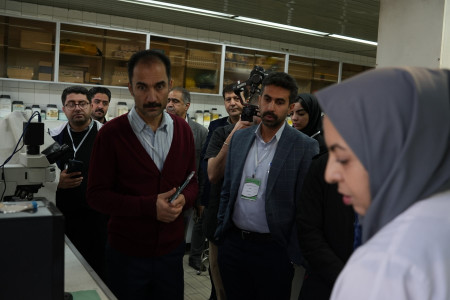 بازدید معلمین علوم تجربی پایه ابتدایی و مربیان پژوهش‌سراهای دانش‌آموزی از ظرفیت های آزمایشگاهی مستقر در سازمان پژوهش های علمی و صنعتی ایران