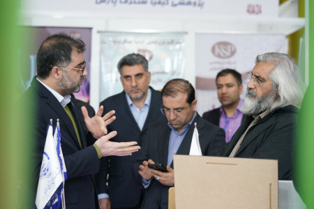 بازدید جناب آقای وحید جلیلی قائم مقام محترم رسانه ملی از پاویون شبکه آزمایشگاهی کشور در سیزدهمین نمایشگاه تجهیزات «ایران‌ساخت»