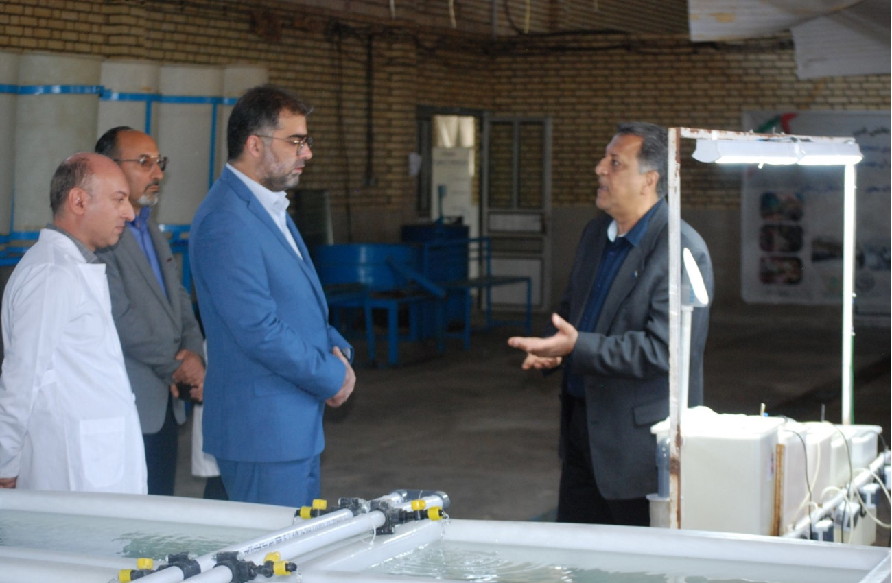 بازدید از مرکز تحقیقات آرتمیای کشور