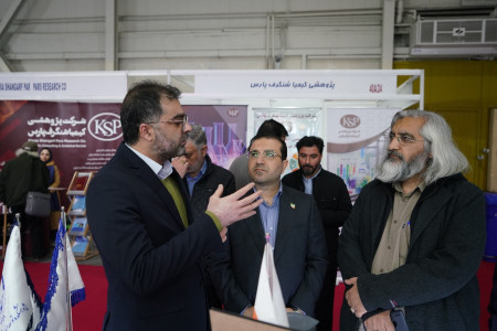 بازدید جناب آقای وحید جلیلی قائم مقام محترم رسانه ملی از پاویون شبکه آزمایشگاهی کشور در سیزدهمین نمایشگاه تجهیزات «ایران‌ساخت»