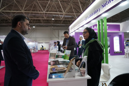 گفتگو و خوش‌‌آمدگویی جناب آقای دکتر یونسیان مدیر شبکه آزمایشگاهی کشور با مراکز عضو حاضر