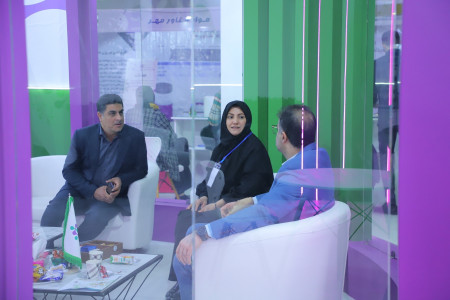 پاویون شبکه آزمایشگاهی کشور در سیزدهمین نمایشگاه تجهیزات «ایران‌ساخت» - روز سوم