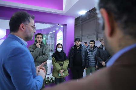 پاویون شبکه آزمایشگاهی کشور در سیزدهمین نمایشگاه تجهیزات «ایران‌ساخت» - روز چهارم