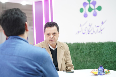 مصاحبه جناب آقای خروشان خبرنگار شبکه آزمایشگاهی کشور با مراکز عضو حاضر