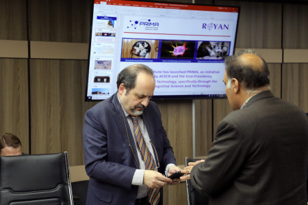 بازدید کارگروه علم و فناوری بریکس از آزمایشگاه ملی نقشه برداری مغز و پژوهشگاه دانش های بنیادی