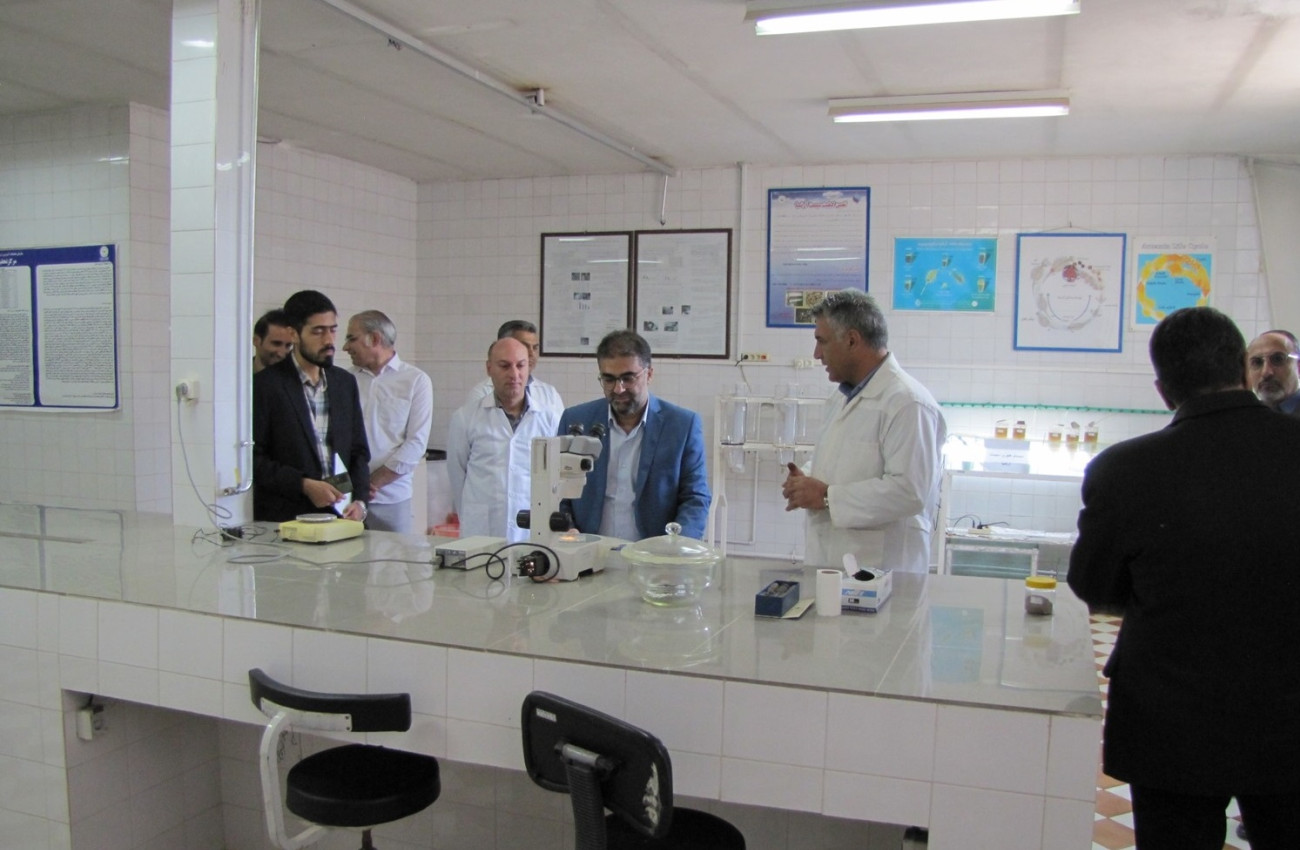 بازدید از مرکز تحقیقات آرتمیای کشور