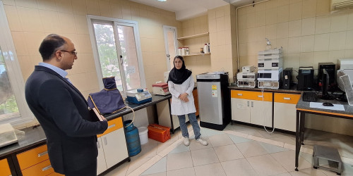 بازدید از مجموعه آزمایشگاه های فرا آزمون گلستان