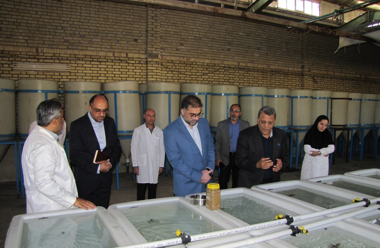 بازدید از مرکز تحقیقات آرتمیای کشور