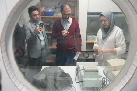 بازدید معلمین علوم تجربی پایه ابتدایی و مربیان پژوهش‌سراهای دانش‌آموزی از ظرفیت های آزمایشگاهی مستقر در سازمان پژوهش های علمی و صنعتی ایران