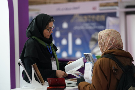 پاویون شبکه آزمایشگاهی کشور در سیزدهمین نمایشگاه تجهیزات «ایران‌ساخت» - روز دوم