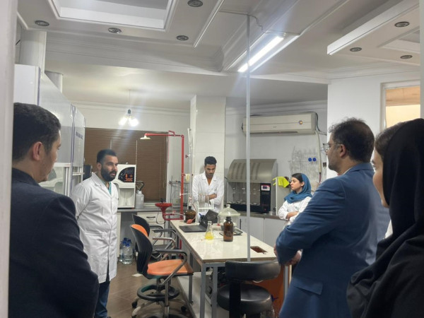 بازدید از مجتمع آزمایشگاهی رادین ماکیان آزما مهر
