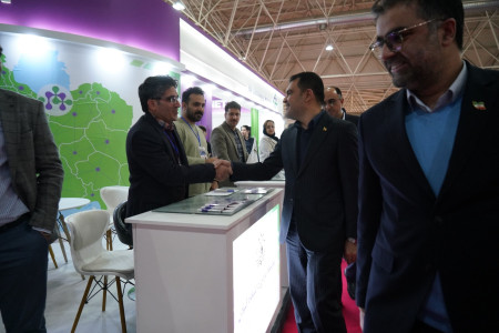 بازدید جناب آقای دکتر افشین معاون محترم علمی، فناوری و اقتصاد دانش بنیان ریاست جمهوری از پاویون شبکه آزمایشگاهی کشور در سیزدهمین نمایشگاه تجهیزات «ایران‌ساخت»