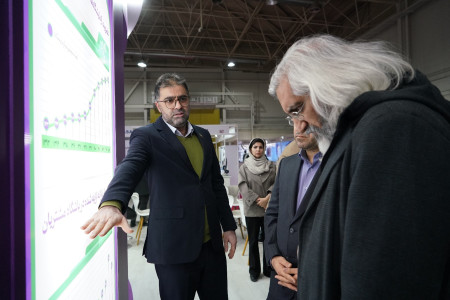 بازدید جناب آقای وحید جلیلی قائم مقام محترم رسانه ملی از پاویون شبکه آزمایشگاهی کشور در سیزدهمین نمایشگاه تجهیزات «ایران‌ساخت»