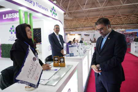 گفتگو و خوش‌‌آمدگویی جناب آقای دکتر یونسیان مدیر شبکه آزمایشگاهی کشور با مراکز عضو حاضر