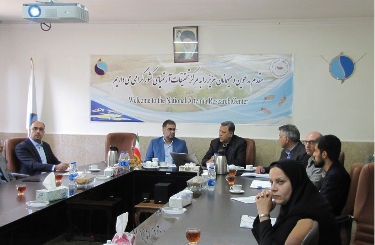 بازدید از مرکز تحقیقات آرتمیای کشور