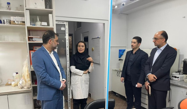 بازدید از مجتمع آزمایشگاهی رادین ماکیان آزما مهر