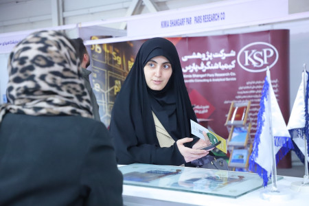 پاویون شبکه آزمایشگاهی کشور در سیزدهمین نمایشگاه تجهیزات «ایران‌ساخت» - روز چهارم