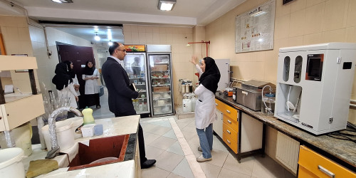 بازدید از مجموعه آزمایشگاه های فرا آزمون گلستان
