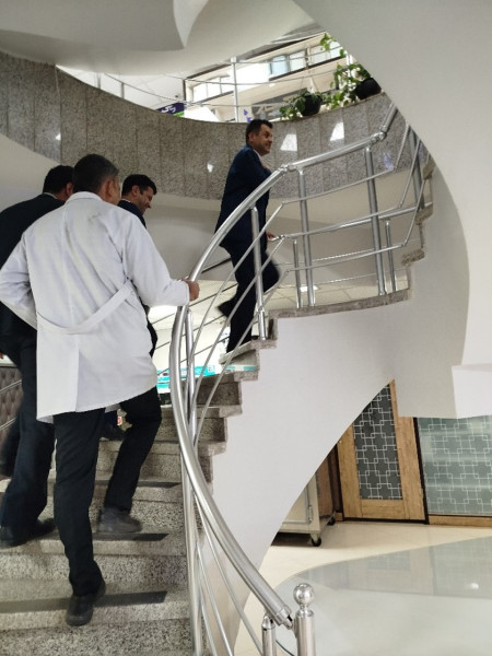 بازدید از مجموعه آزمایشگاه های شرکت معیار دانش پارس