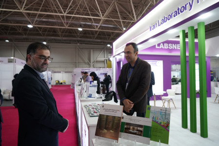 گفتگو و خوش‌‌آمدگویی جناب آقای دکتر یونسیان مدیر شبکه آزمایشگاهی کشور با مراکز عضو حاضر