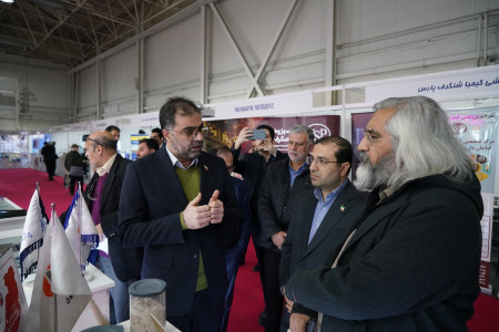 بازدید جناب آقای وحید جلیلی قائم مقام محترم رسانه ملی از پاویون شبکه آزمایشگاهی کشور در سیزدهمین نمایشگاه تجهیزات «ایران‌ساخت»