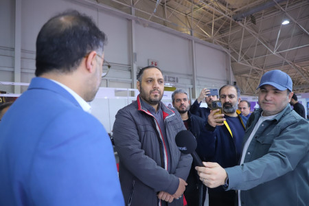 پاویون شبکه آزمایشگاهی کشور در سیزدهمین نمایشگاه تجهیزات «ایران‌ساخت» - روز سوم