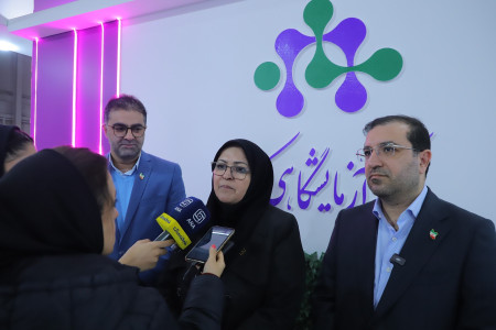 بازدید سرکار خانم دکتر انصاری معاون محترم رئیس جمهور و رئیس سازمان ملی استاندارد از پاویون شبکه آزمایشگاهی کشور در سیزدهمین نمایشگاه تجهیزات «ایران‌ساخت»