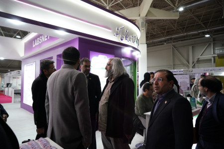 بازدید جناب آقای وحید جلیلی قائم مقام محترم رسانه ملی از پاویون شبکه آزمایشگاهی کشور در سیزدهمین نمایشگاه تجهیزات «ایران‌ساخت»