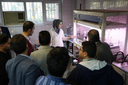 بازدید معلمین علوم تجربی پایه ابتدایی و مربیان پژوهش‌سراهای دانش‌آموزی از ظرفیت های آزمایشگاهی مستقر در سازمان پژوهش های علمی و صنعتی ایران